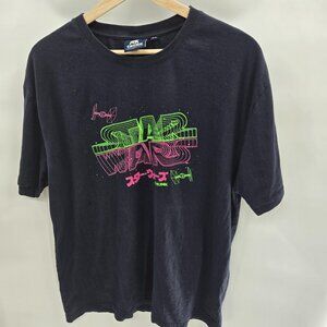 Chunk x Star Wars Black 100% Cotton Short Sleeved Top XL